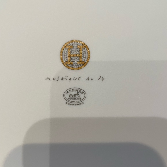 Hermes Porcelain Small Tray - Picture 12 of 14